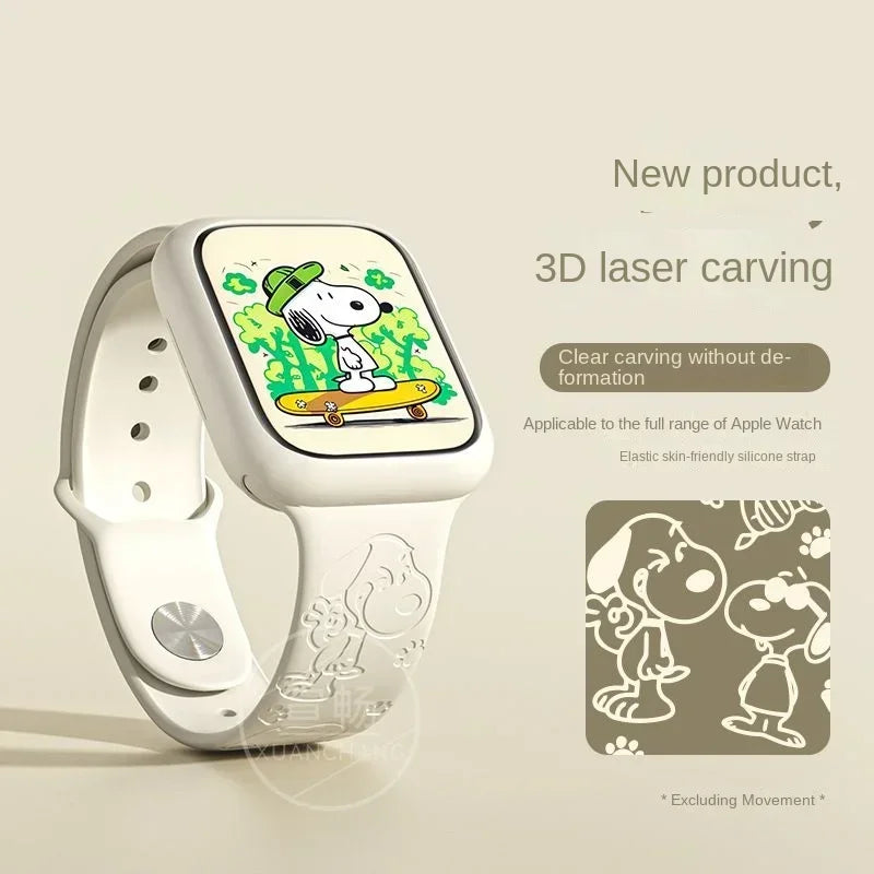 Snoopy Cute Strap for Apple Watch Band