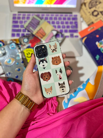 iPhone Case - Square Dogs