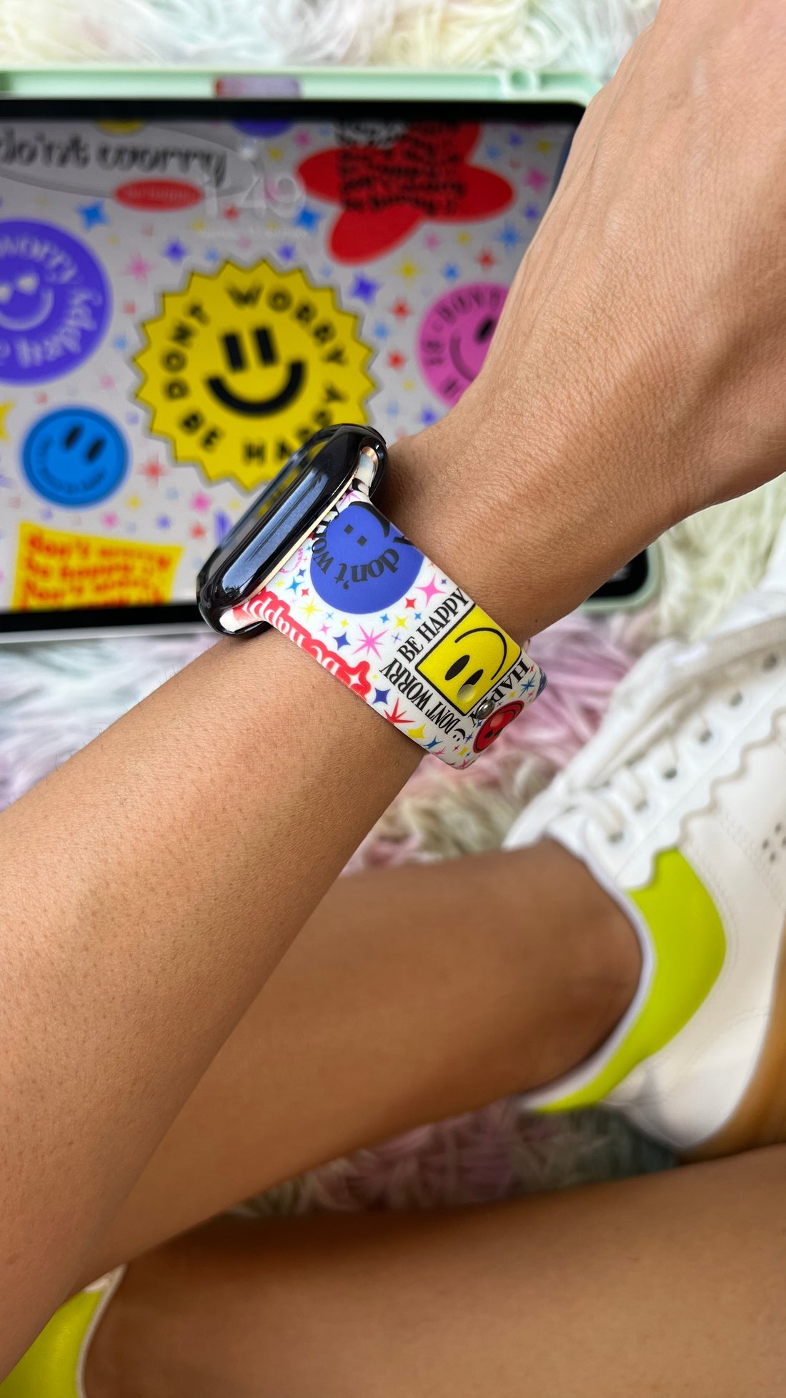 Apple Watch Band - Don't Worry Be Happy