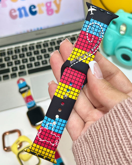 Correa de Silicón para  Apple Watch - Venezuela