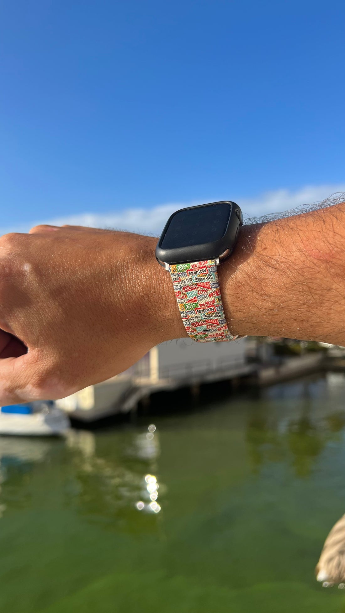 Apple Watch Strap - Cities Plate