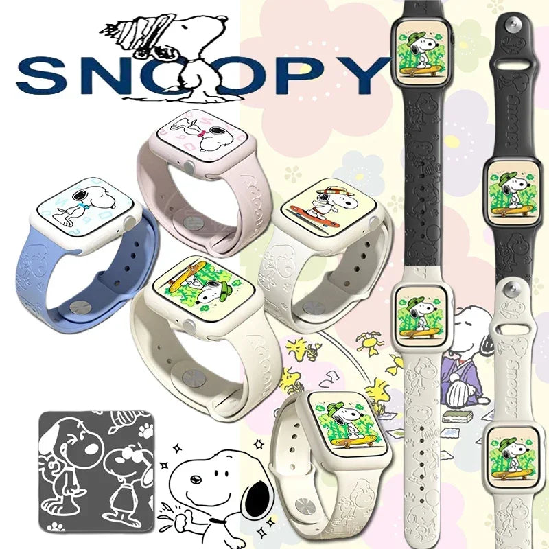 Snoopy Cute Strap for Apple Watch Band