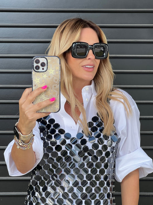 Case IPhone - Estrellas Doradas