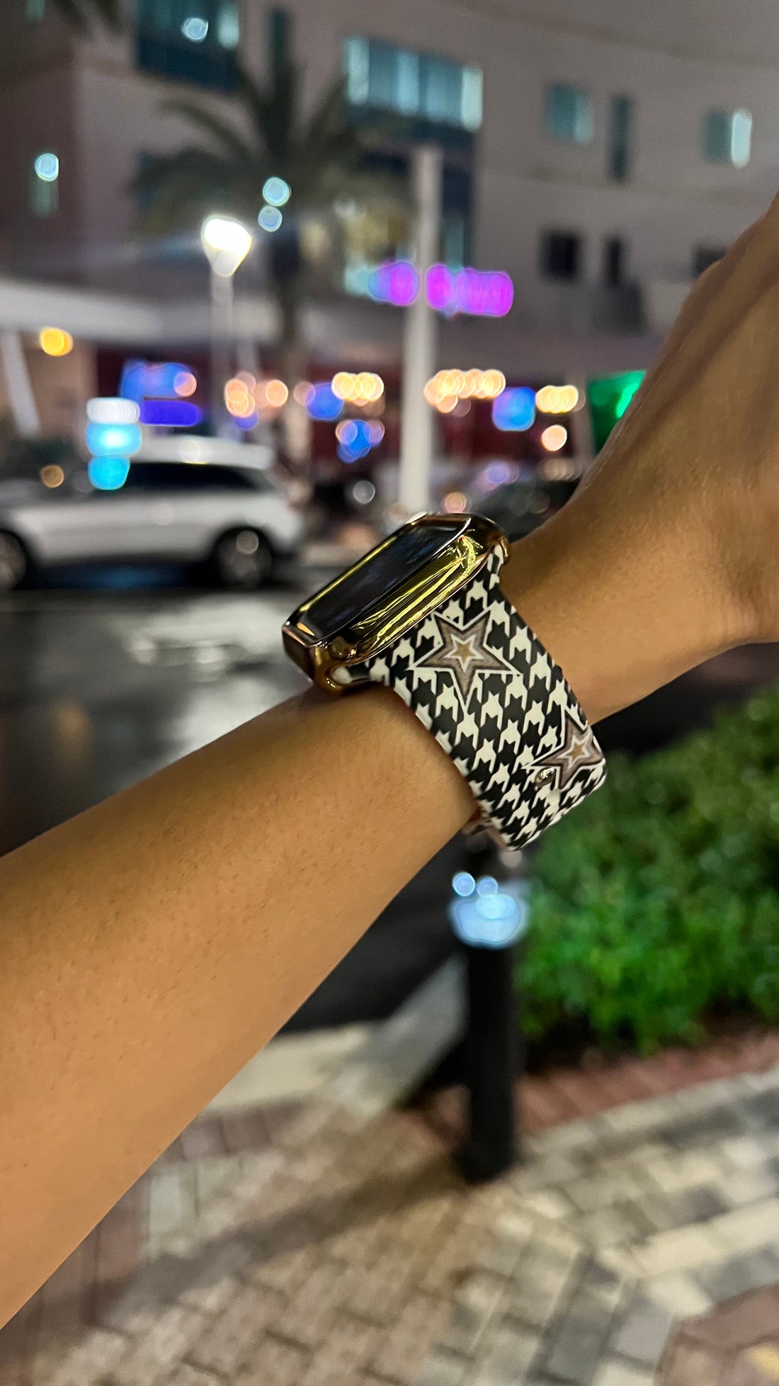 Apple Watch Band - Black &amp; White