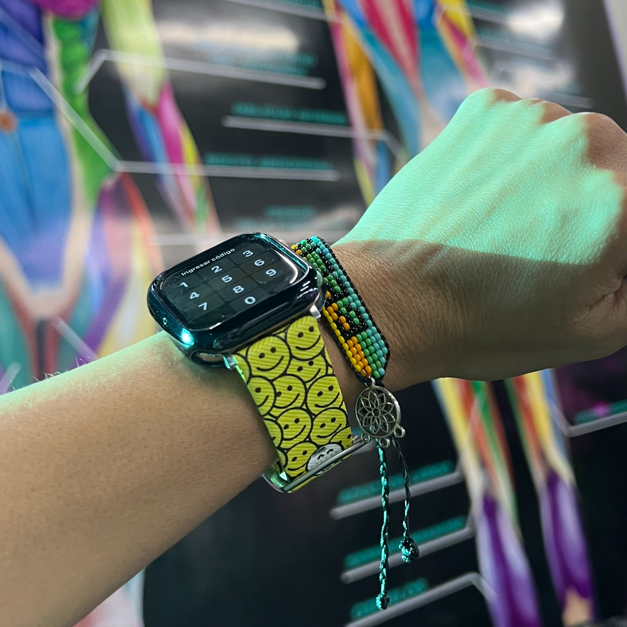 Apple Watch Band - Happy Face