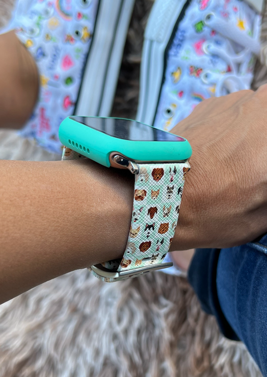 Correa Apple Watch - Perros Cuadrados
